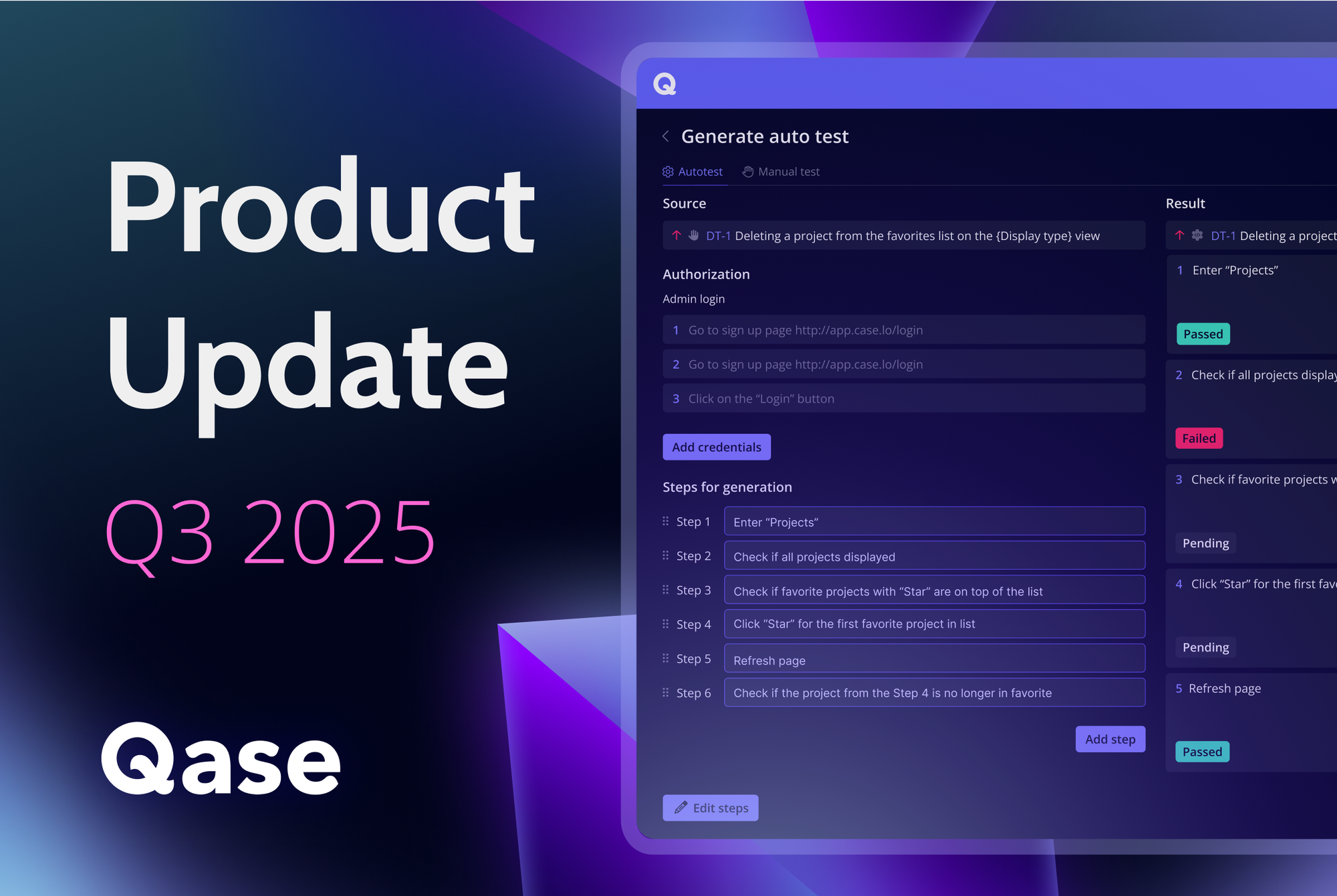 Q3 2025: Qase Product Updates