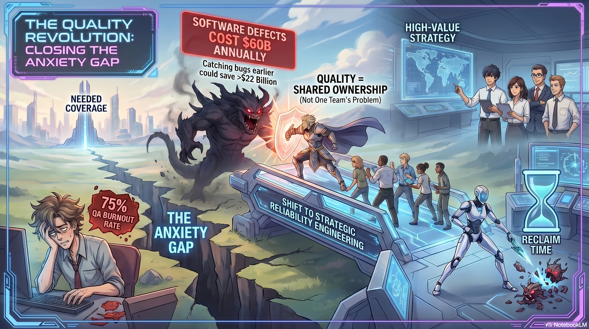 Quality is not a separate Team. It's an Engineering discipline. And it's failing!